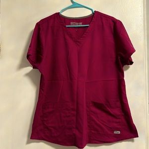 Greys Anatomy XL scrub top